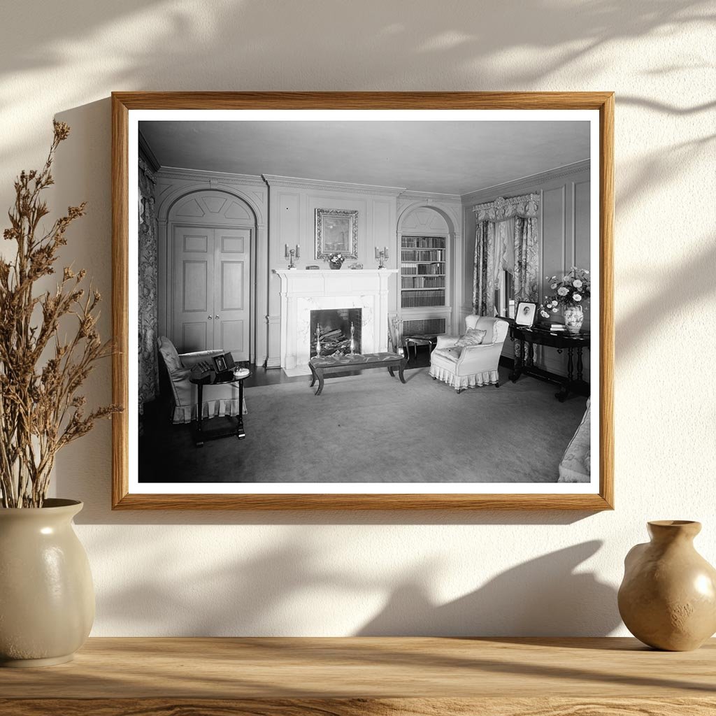 Interior Scene, Mt. Vernon, Fairfax County, VA, 1900s