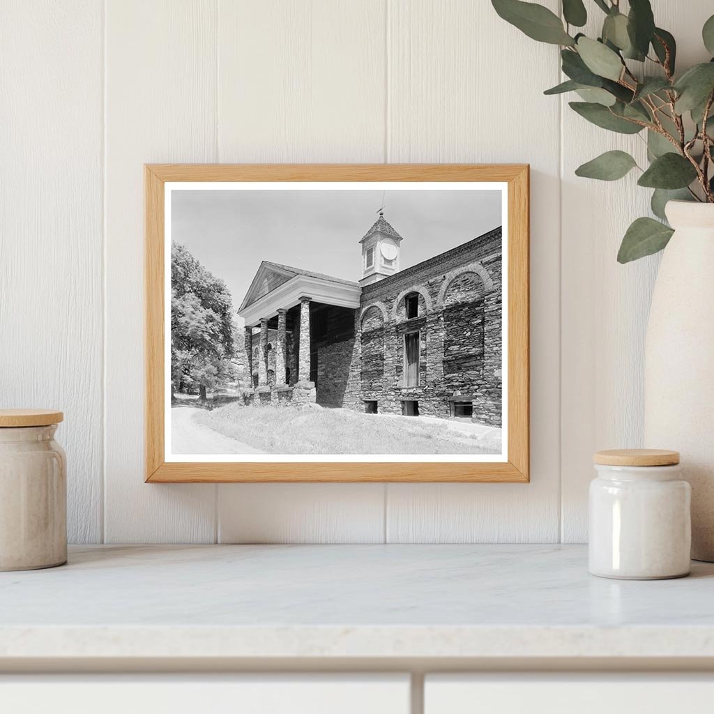 Historic Fork Union, VA Building from 1814 Photo