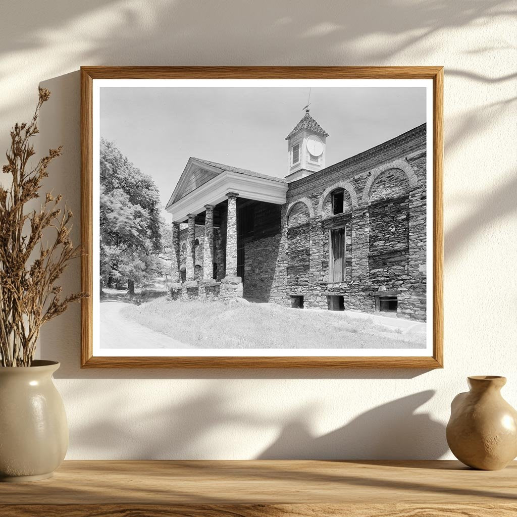 Historic Fork Union, VA Building from 1814 Photo