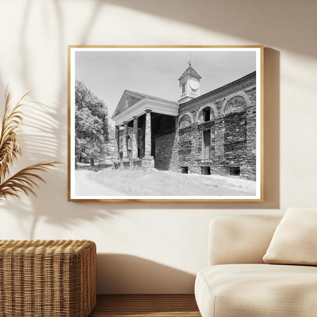 Historic Fork Union, VA Building from 1814 Photo