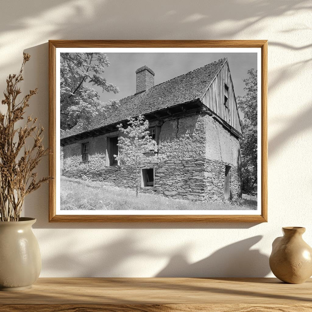 Adobe House in Fork Union, VA, Early 20th Century