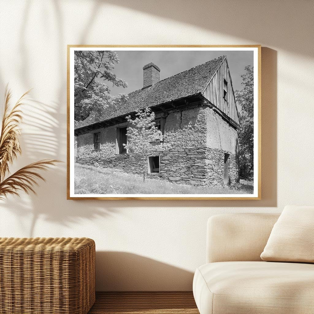 Adobe House in Fork Union, VA, Early 20th Century