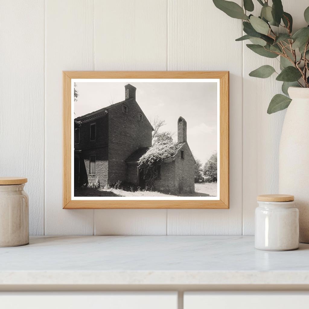 Winchester VA Colonial Architecture Photo, 1953