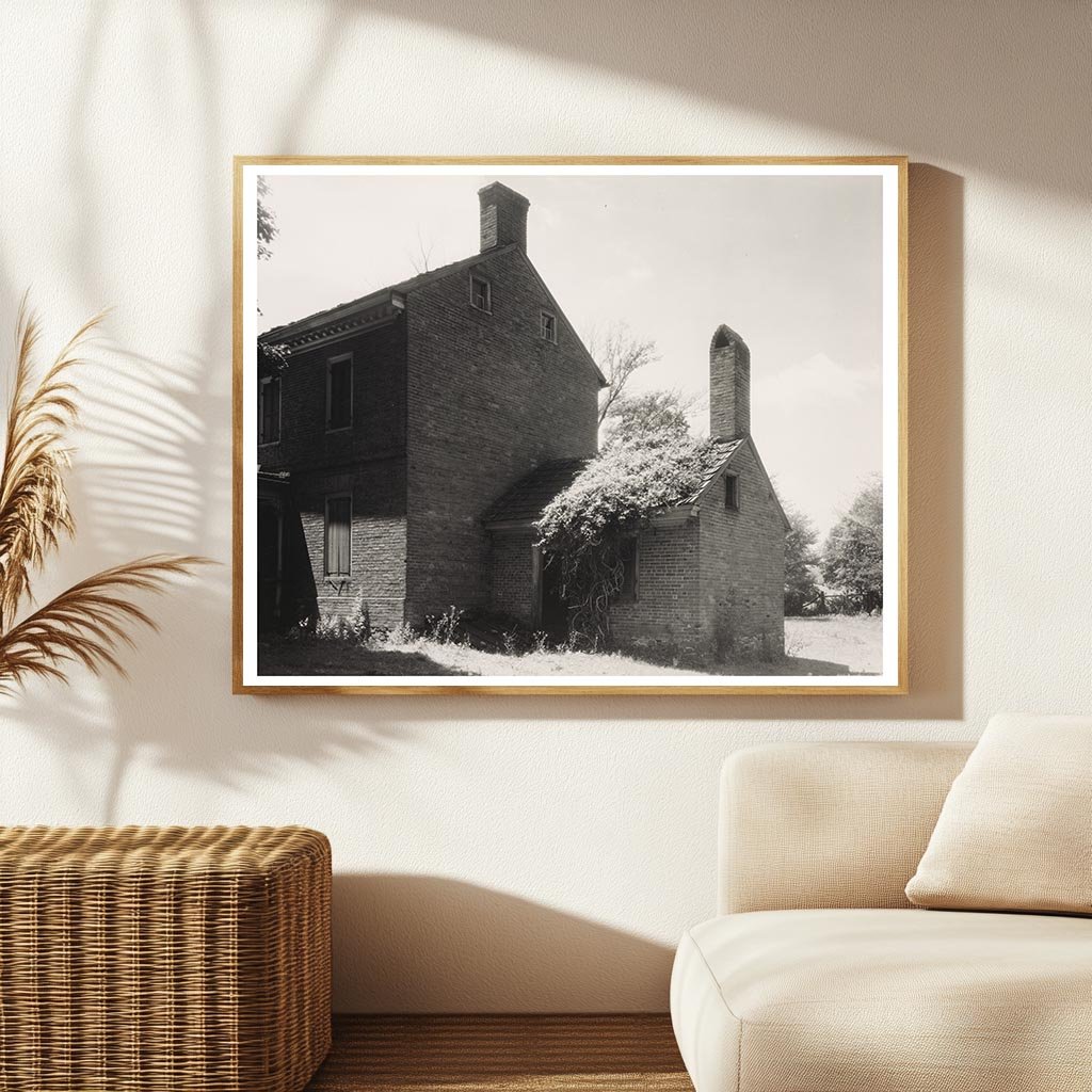 Winchester VA Colonial Architecture Photo, 1953