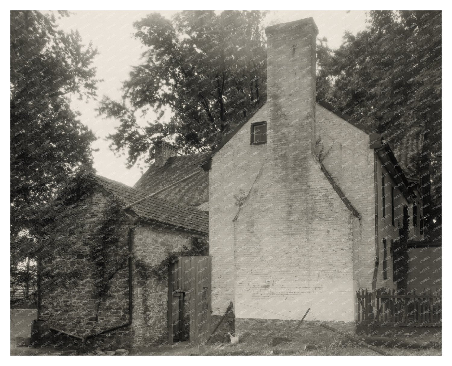 Historic Stone House in Frederick County, VA, 20th Century