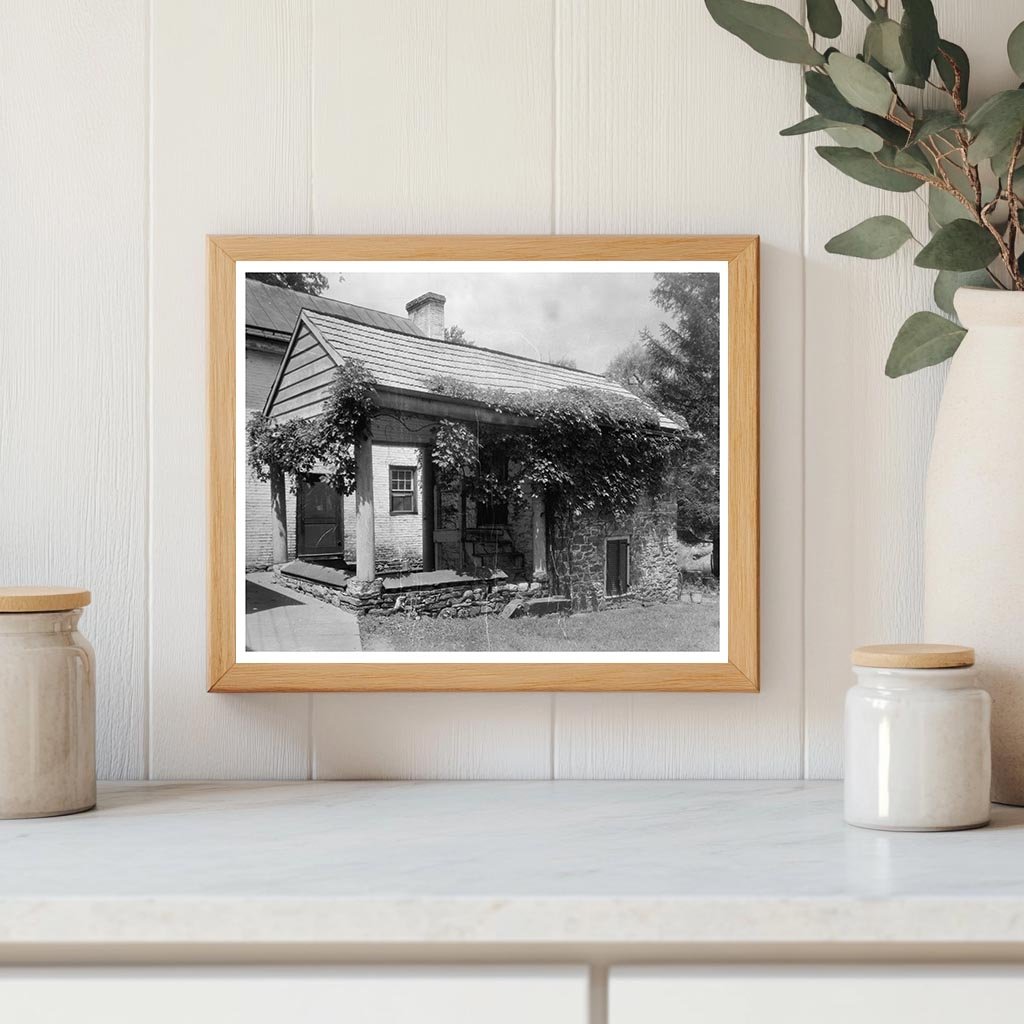 Historic Stone Building in Frederick County, Virginia, 1953