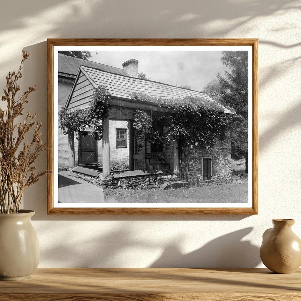 Historic Stone Building in Frederick County, Virginia, 1953