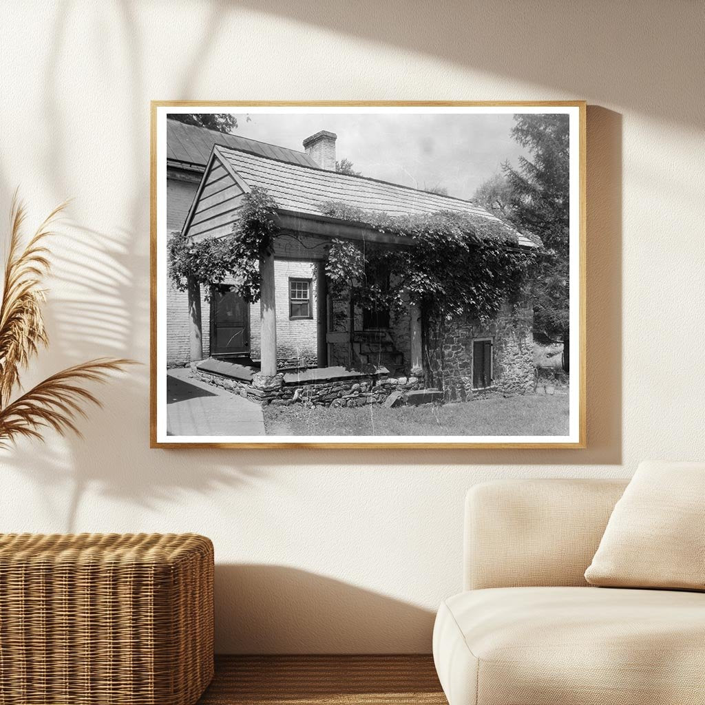 Historic Stone Building in Frederick County, Virginia, 1953