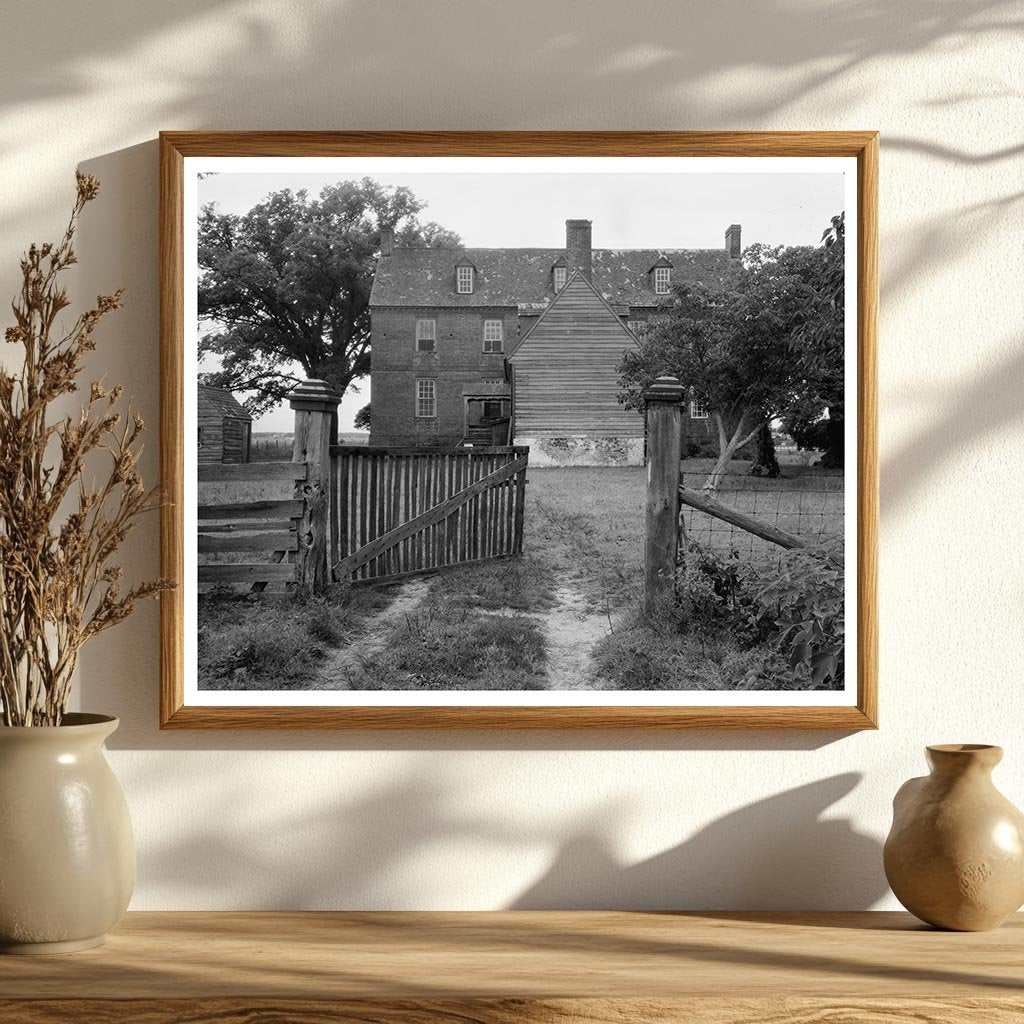 Saras Creek House, Bena VA, Early 20th Century Photo