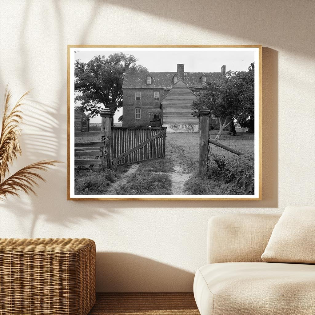 Saras Creek House, Bena VA, Early 20th Century Photo