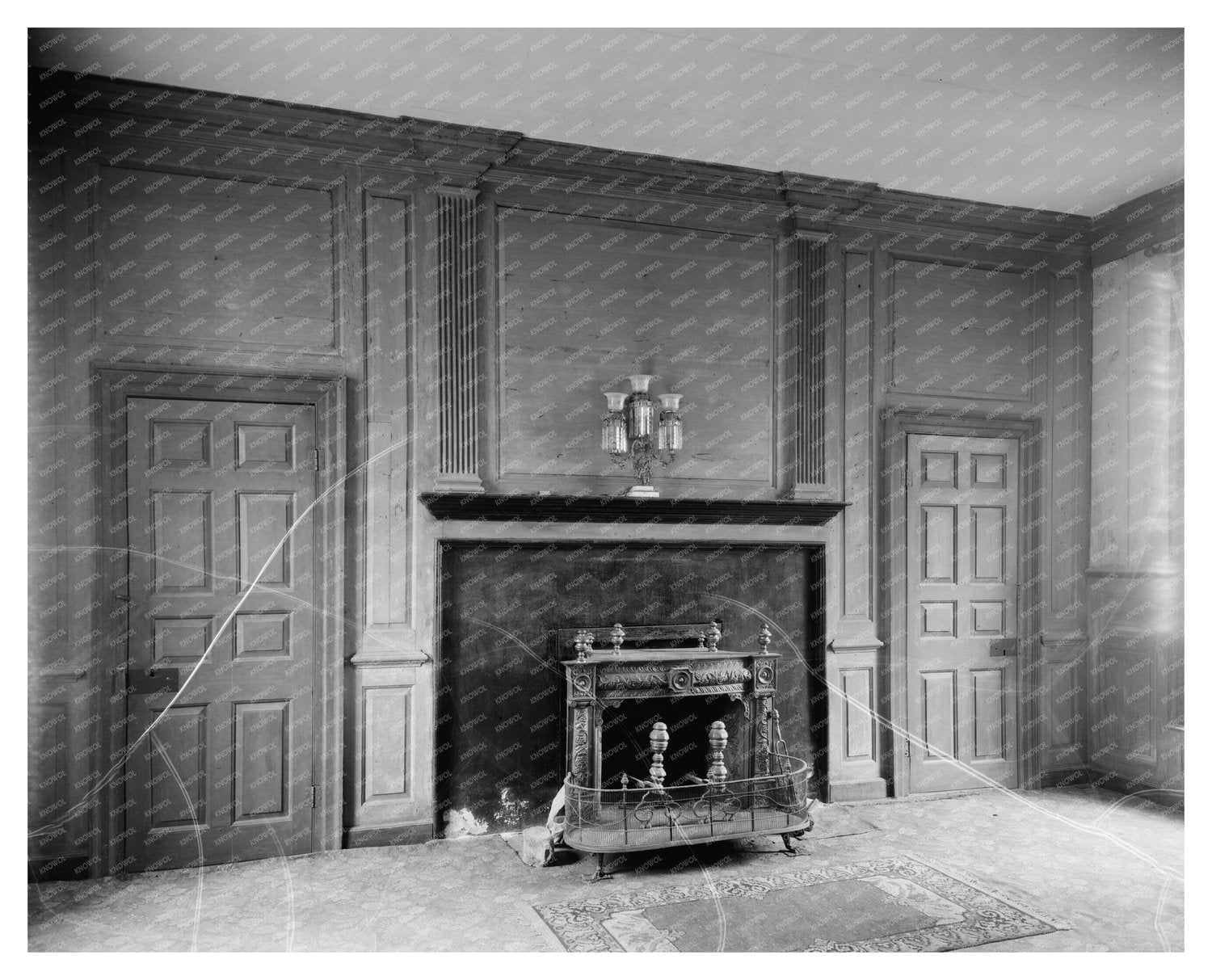 Saras Creek House, Bena, VA - Historic Photo from 1930s