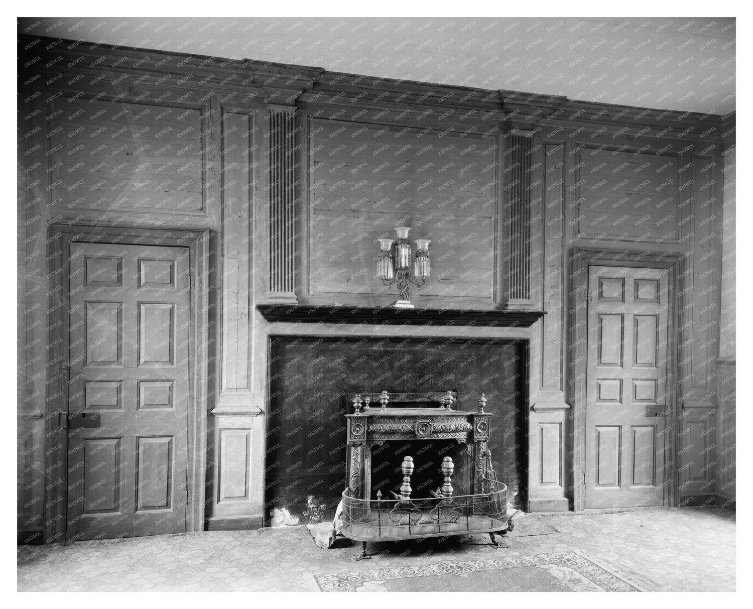 Saras Creek House, Bena VA, 20th Century Vintage Photo