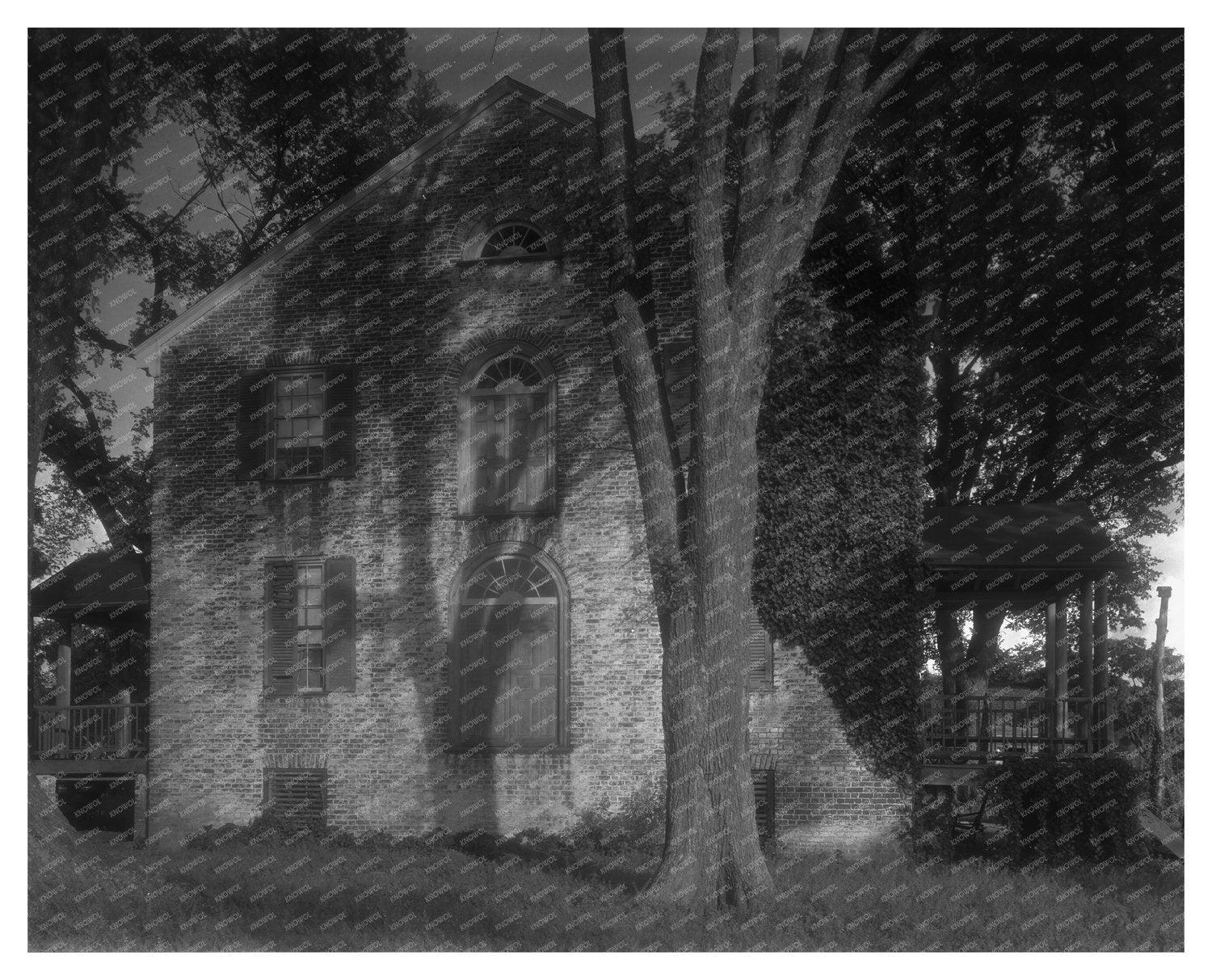 Vintage Gloucester County VA Home Photo, Early 1900s