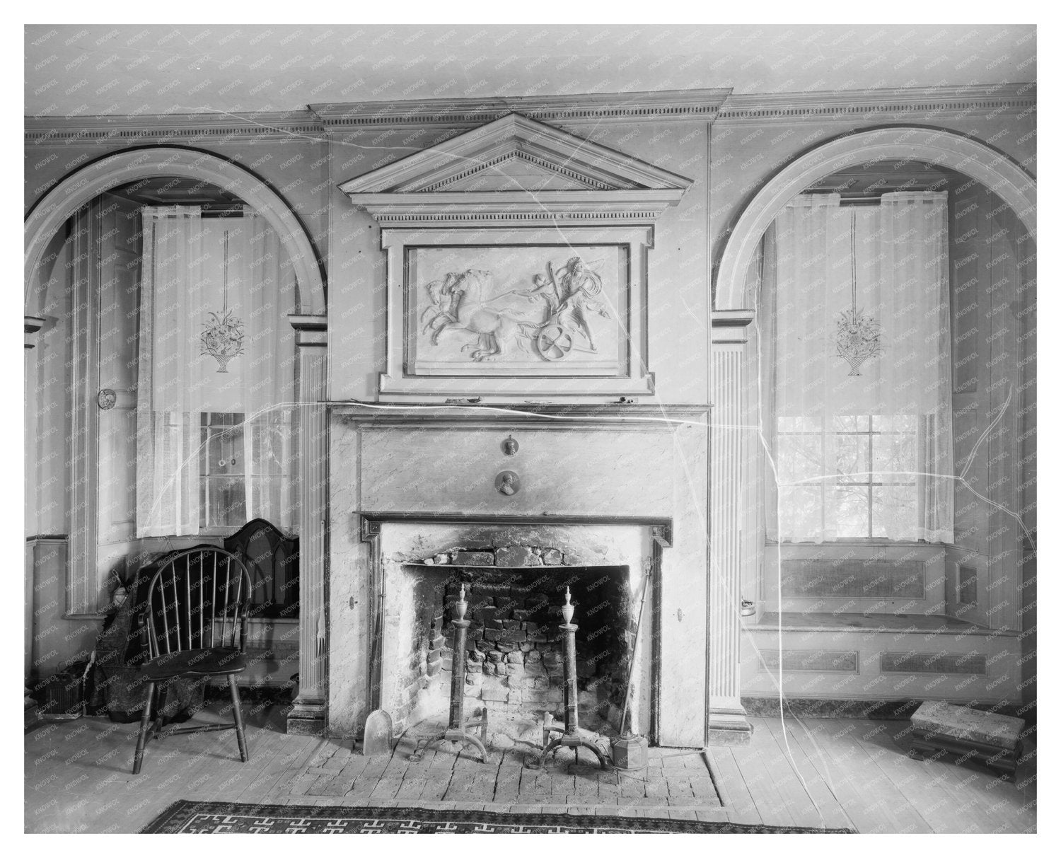 1910 Gloucester County VA Architectural Photograph