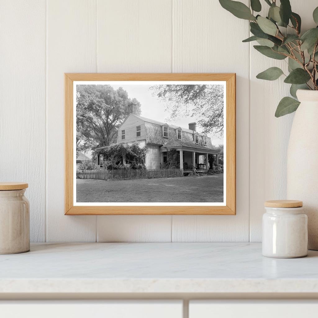 Gloucester County, VA Vintage Architecture Photo 1953