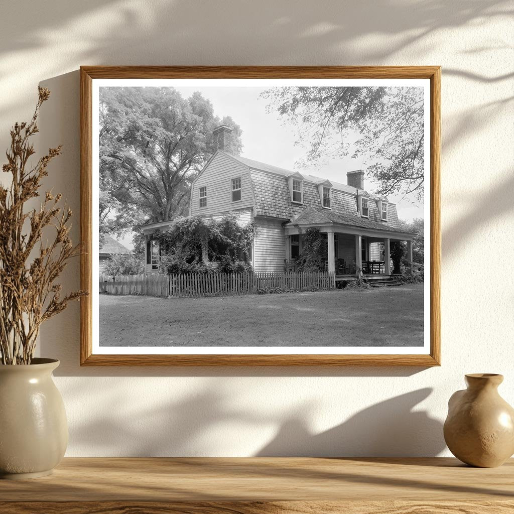 Gloucester County, VA Vintage Architecture Photo 1953