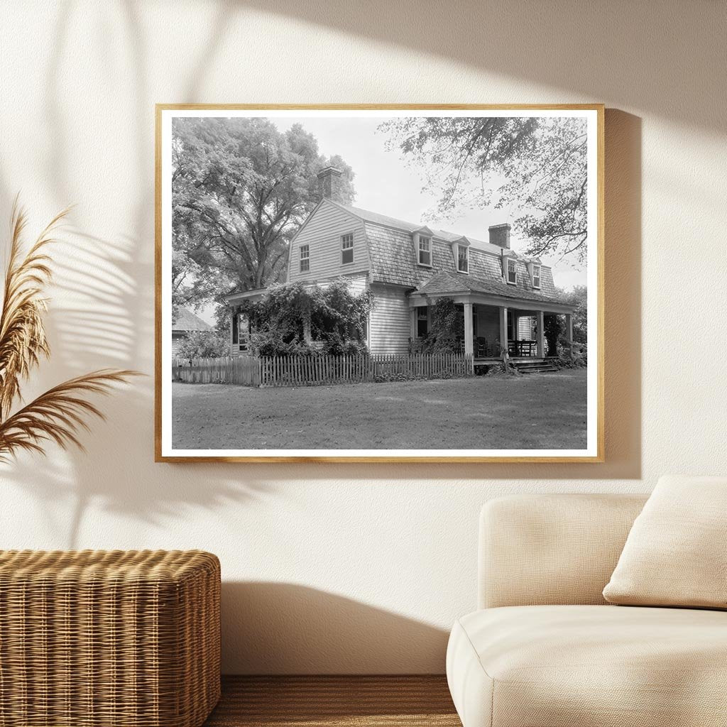 Gloucester County, VA Vintage Architecture Photo 1953