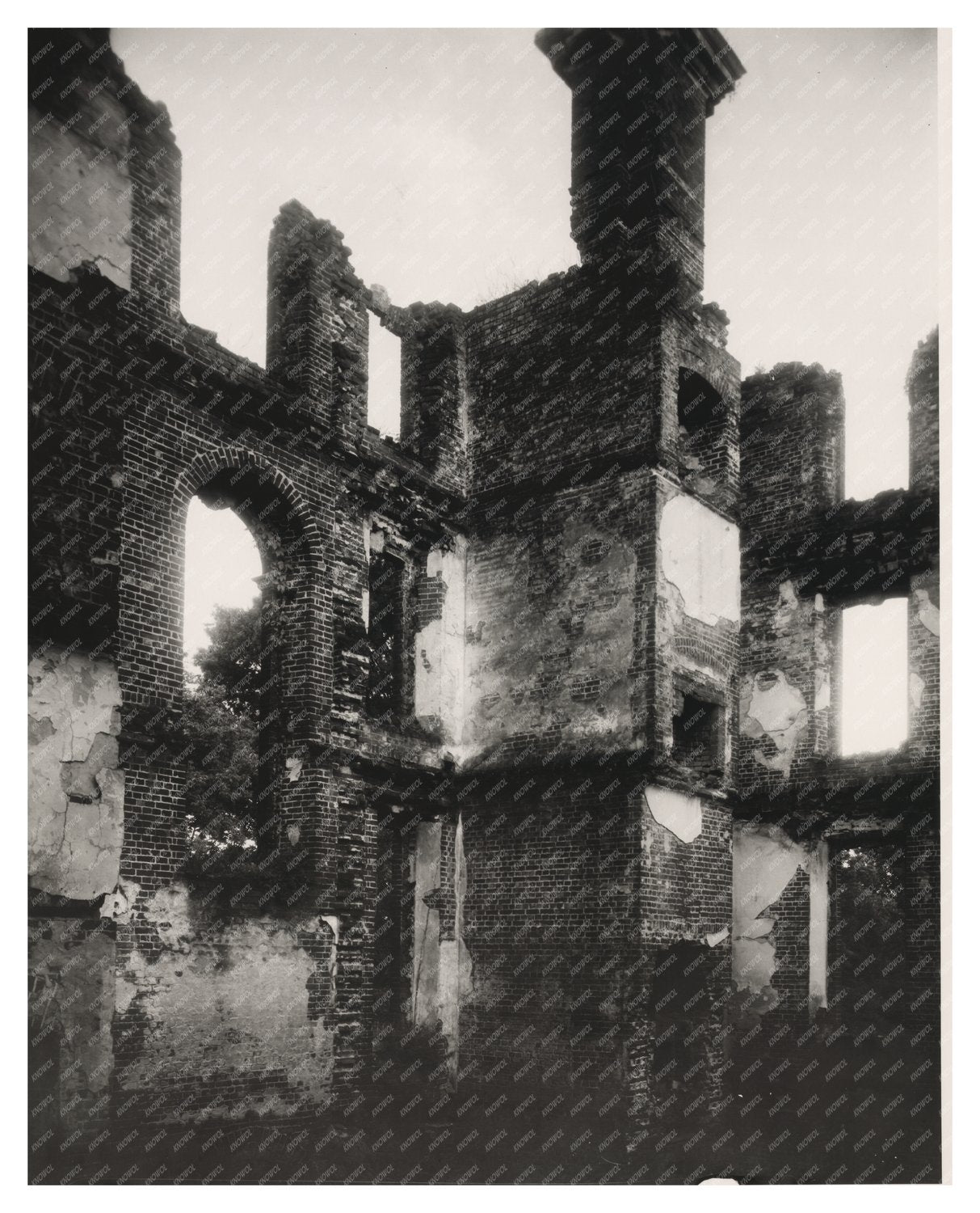 Colonial House in White Marsh, VA - 1725 Photo Artifact