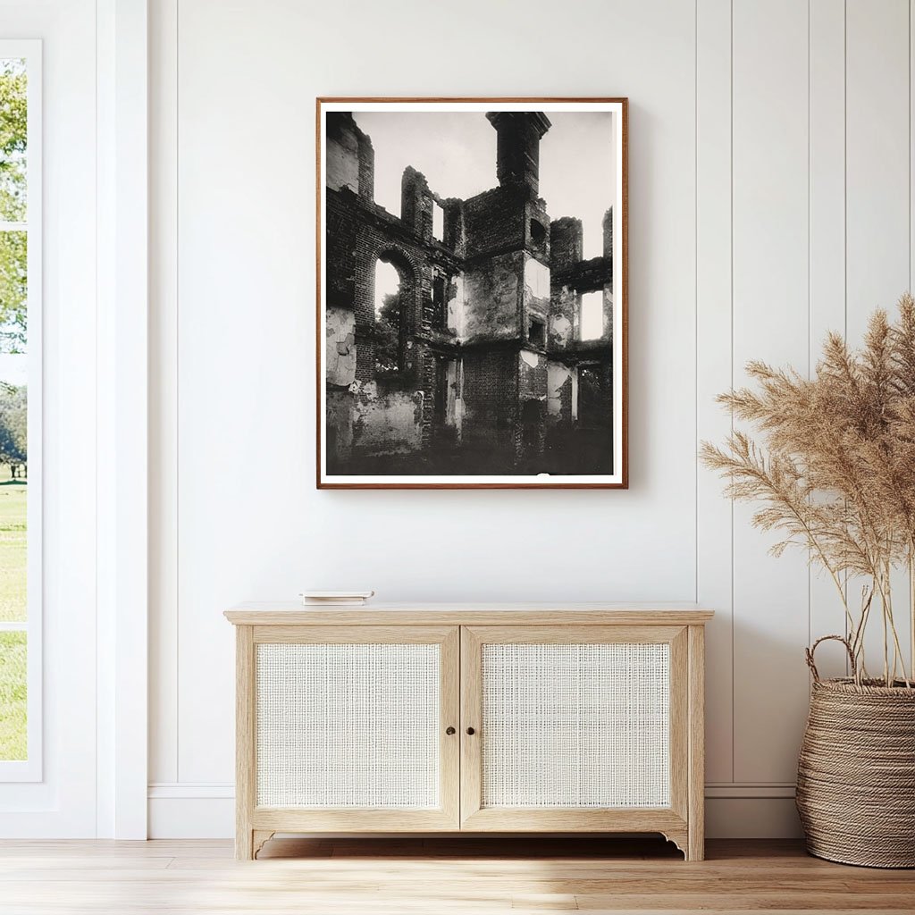 Colonial House in White Marsh, VA - 1725 Photo Artifact