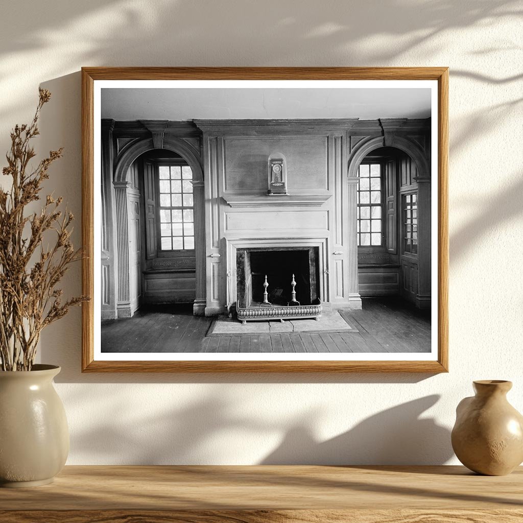 Historic Virginia Interior, Nuttal, Gloucester County 1676