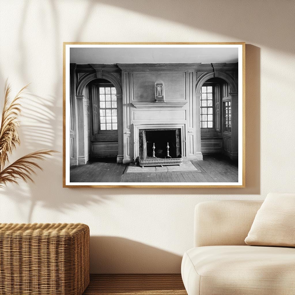 Historic Virginia Interior, Nuttal, Gloucester County 1676