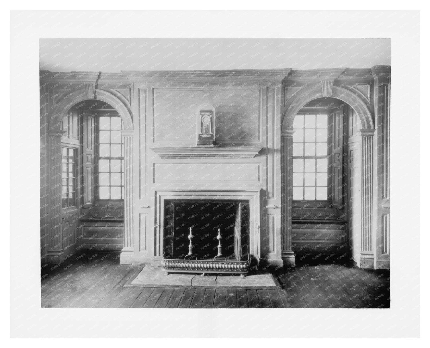 Colonial Interior in Nuttal, Virginia, 1953