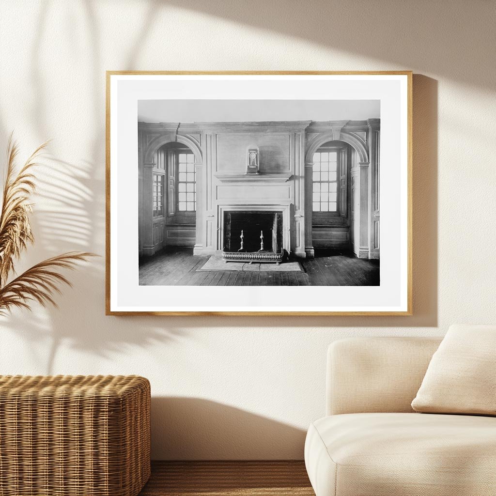 Colonial Interior in Nuttal, Virginia, 1953