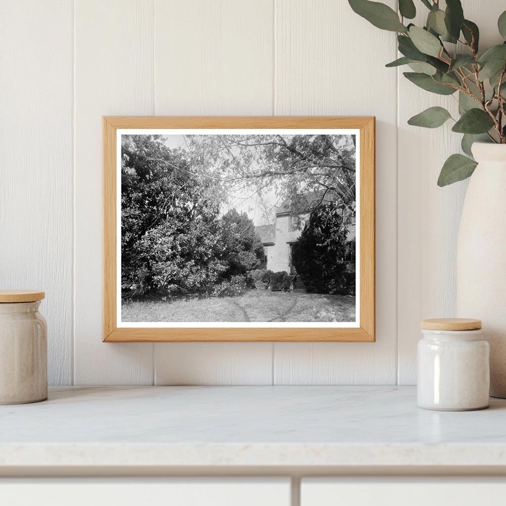 1900s Garden Scene in Hanover County, Virginia