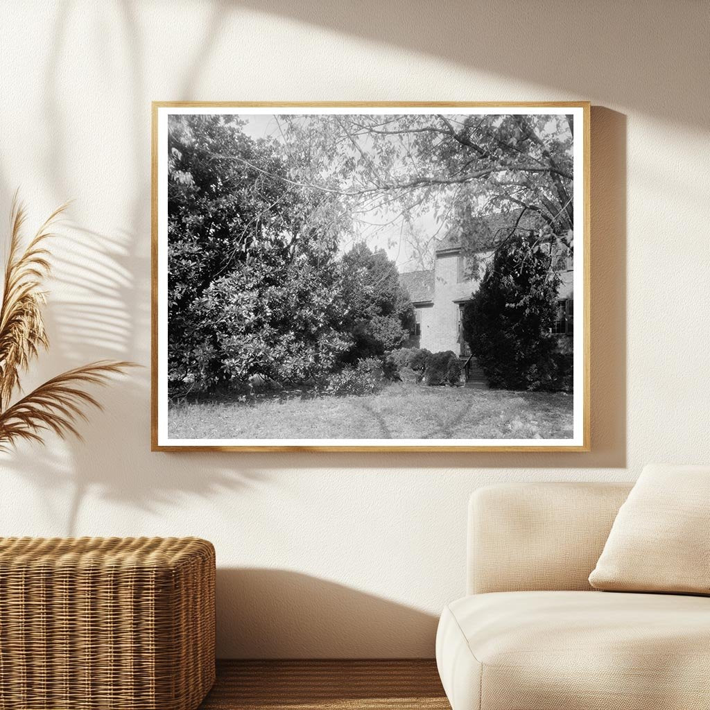 1900s Garden Scene in Hanover County, Virginia