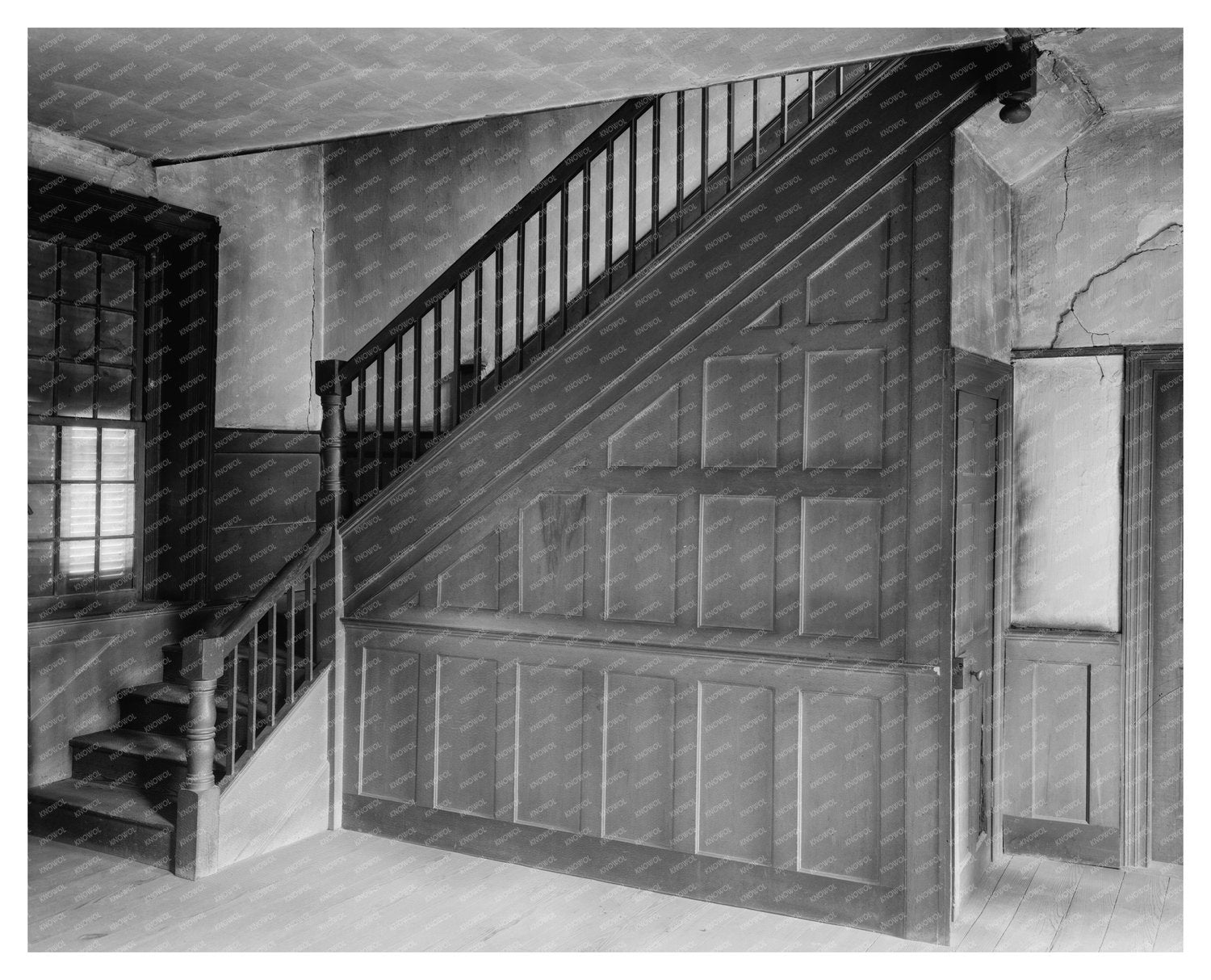 Vintage Interior Photo, Hanover County, VA, 1930s