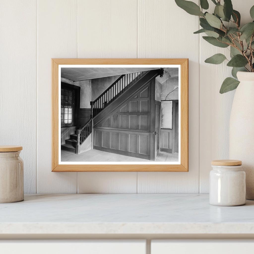 Vintage Interior Photo, Hanover County, VA, 1930s