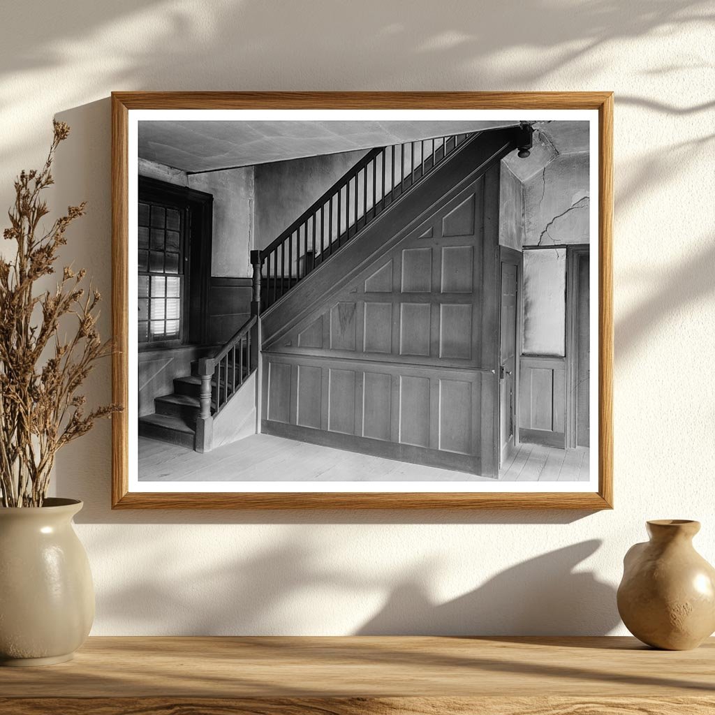 Vintage Interior Photo, Hanover County, VA, 1930s