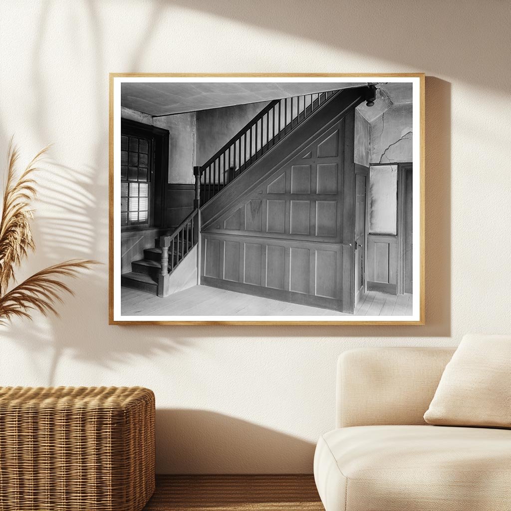Vintage Interior Photo, Hanover County, VA, 1930s