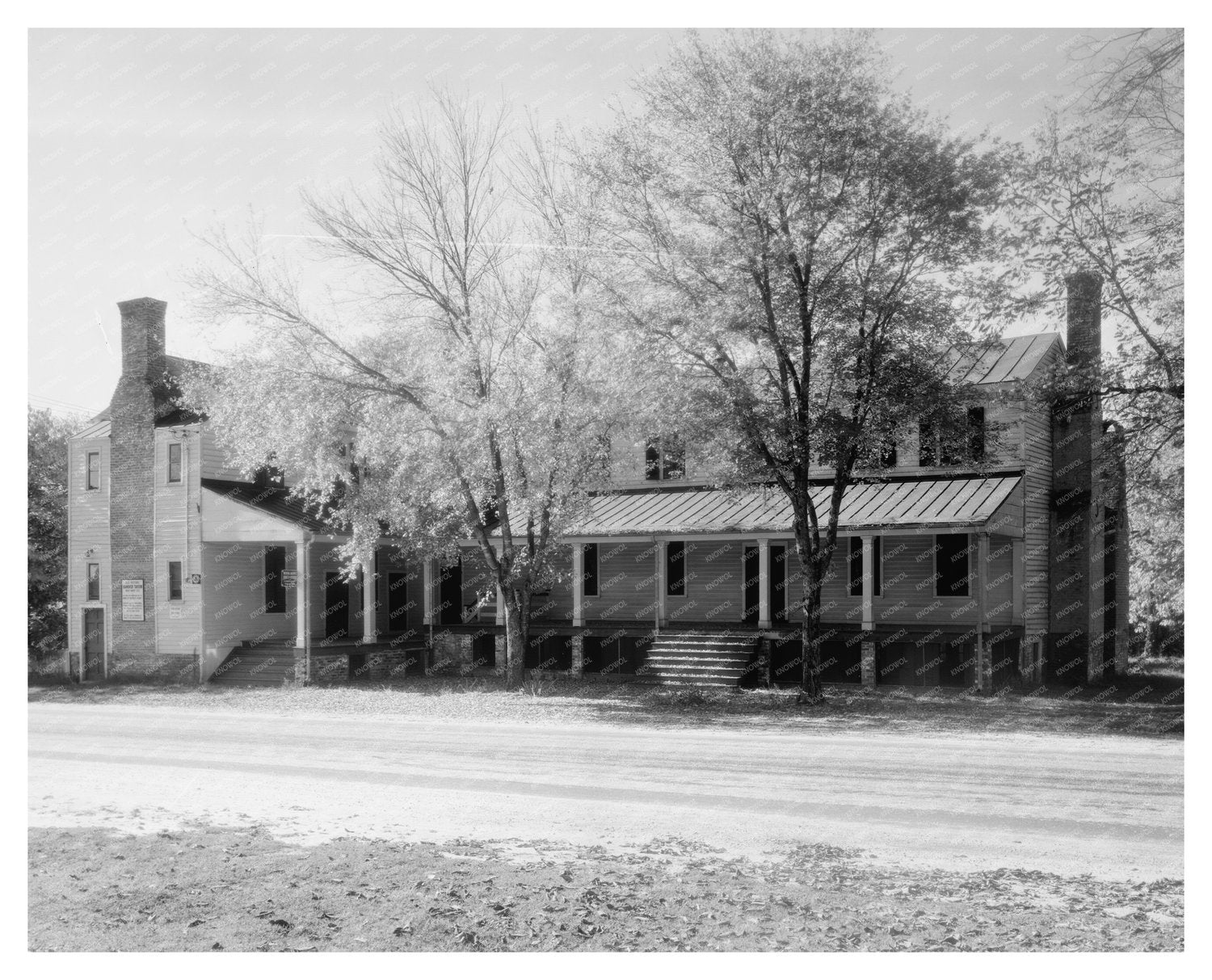 Historic Tavern in Hanover County, VA – 1953 Photo