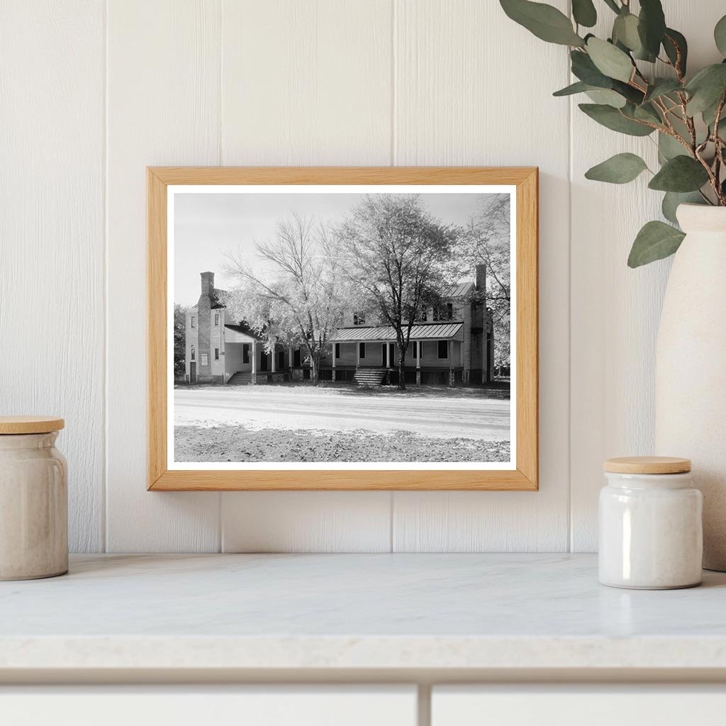 Historic Tavern in Hanover County, VA – 1953 Photo