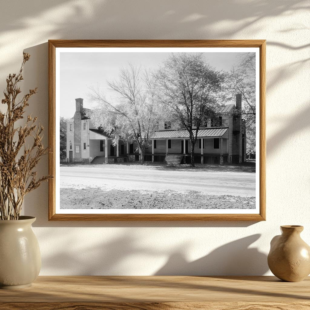 Historic Tavern in Hanover County, VA – 1953 Photo