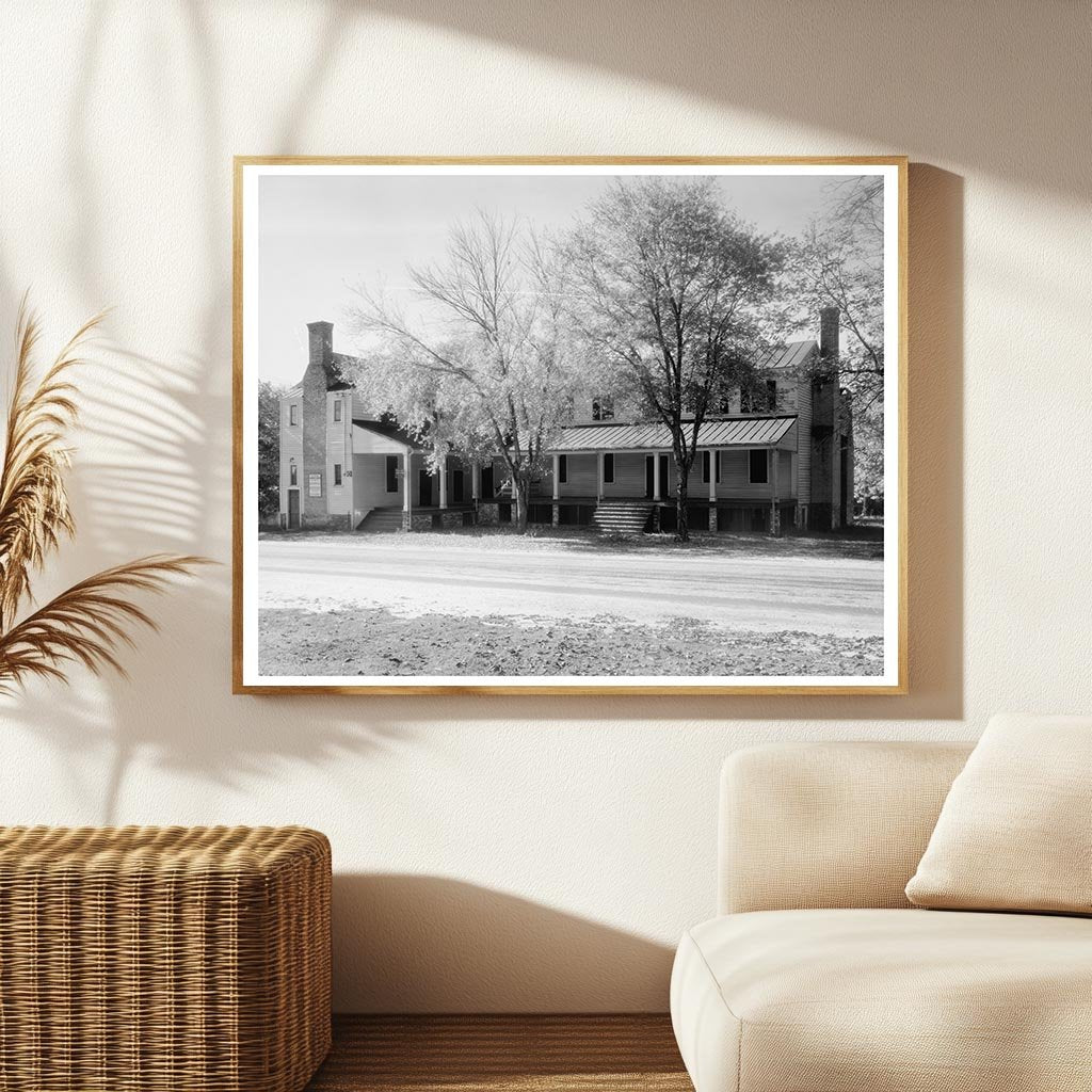 Historic Tavern in Hanover County, VA – 1953 Photo