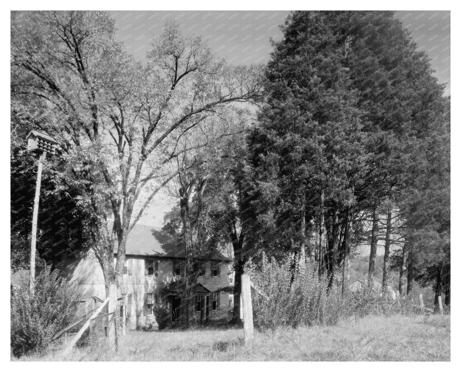 Rocketts Mill, Hanover County VA, Historical Photograph 1953