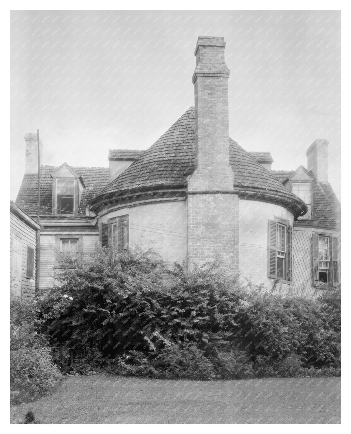 Smithfield VA Historic Architecture Photo 1953