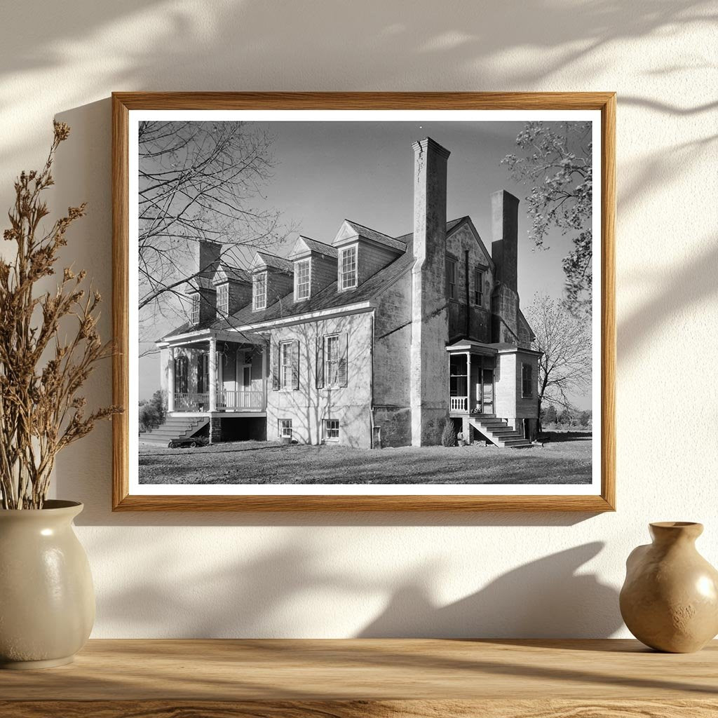 Smithfield VA Architecture, Early 20th Century Photo