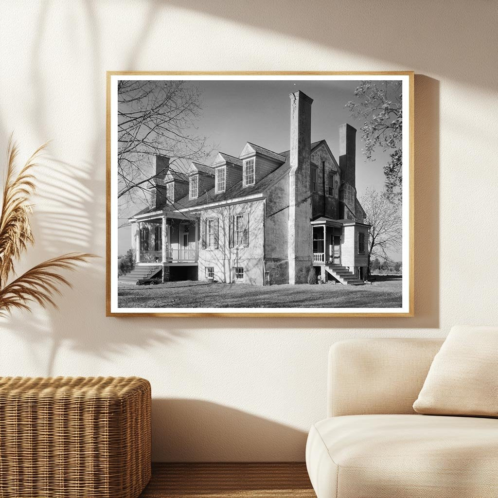 Smithfield VA Architecture, Early 20th Century Photo