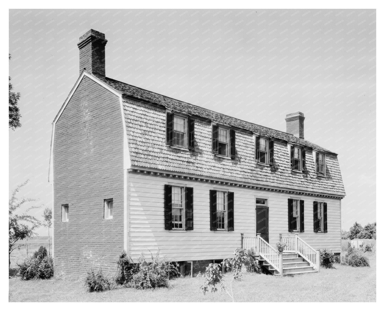 Early 1900s Gambrel Roofs in King & Queen County, VA