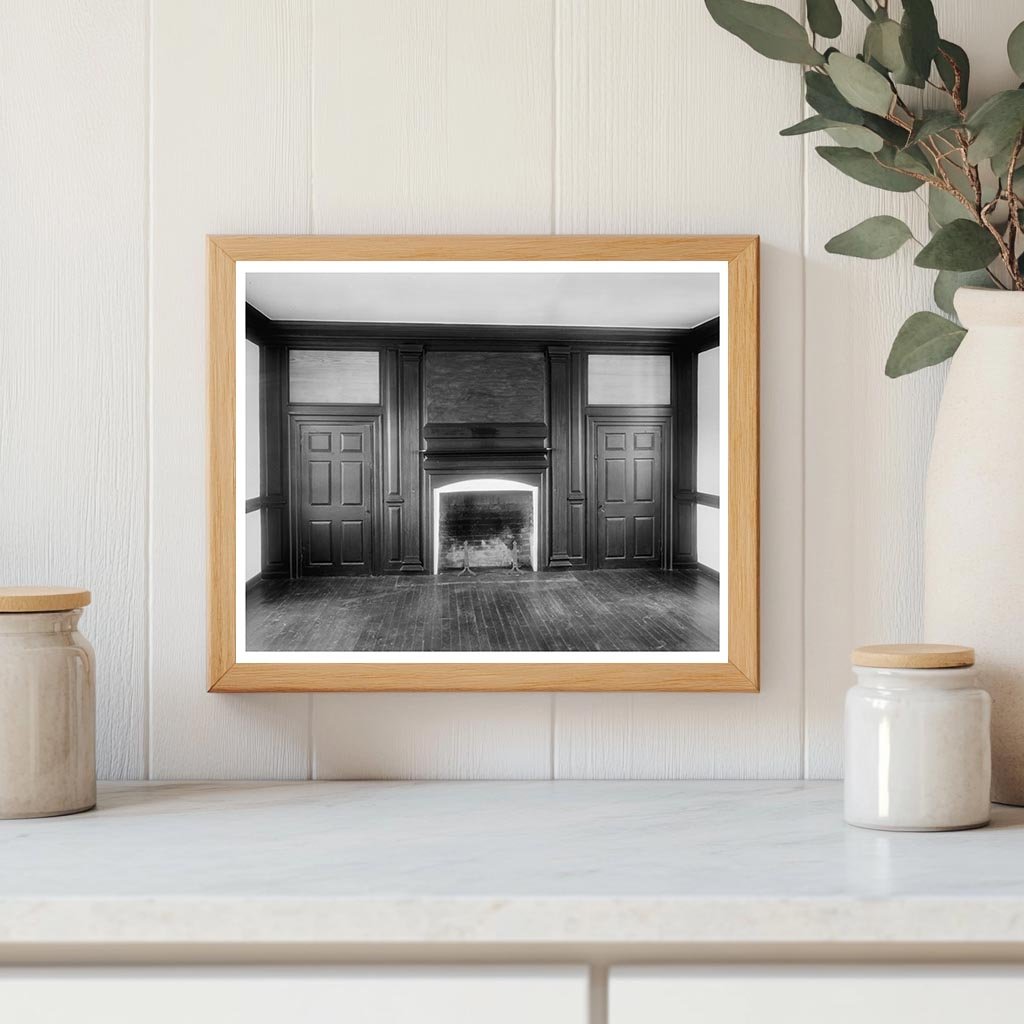 King & Queen County, VA Interior Scene, 20th Century