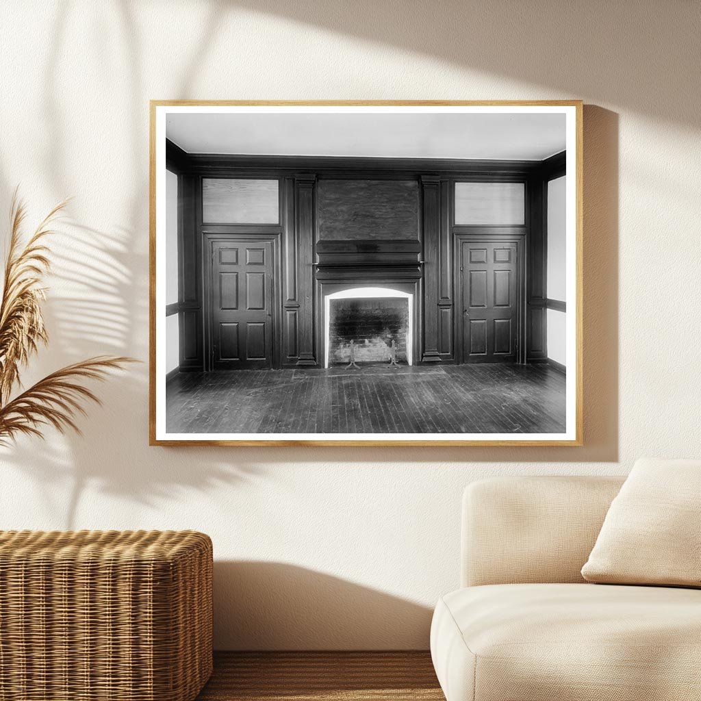 King & Queen County, VA Interior Scene, 20th Century