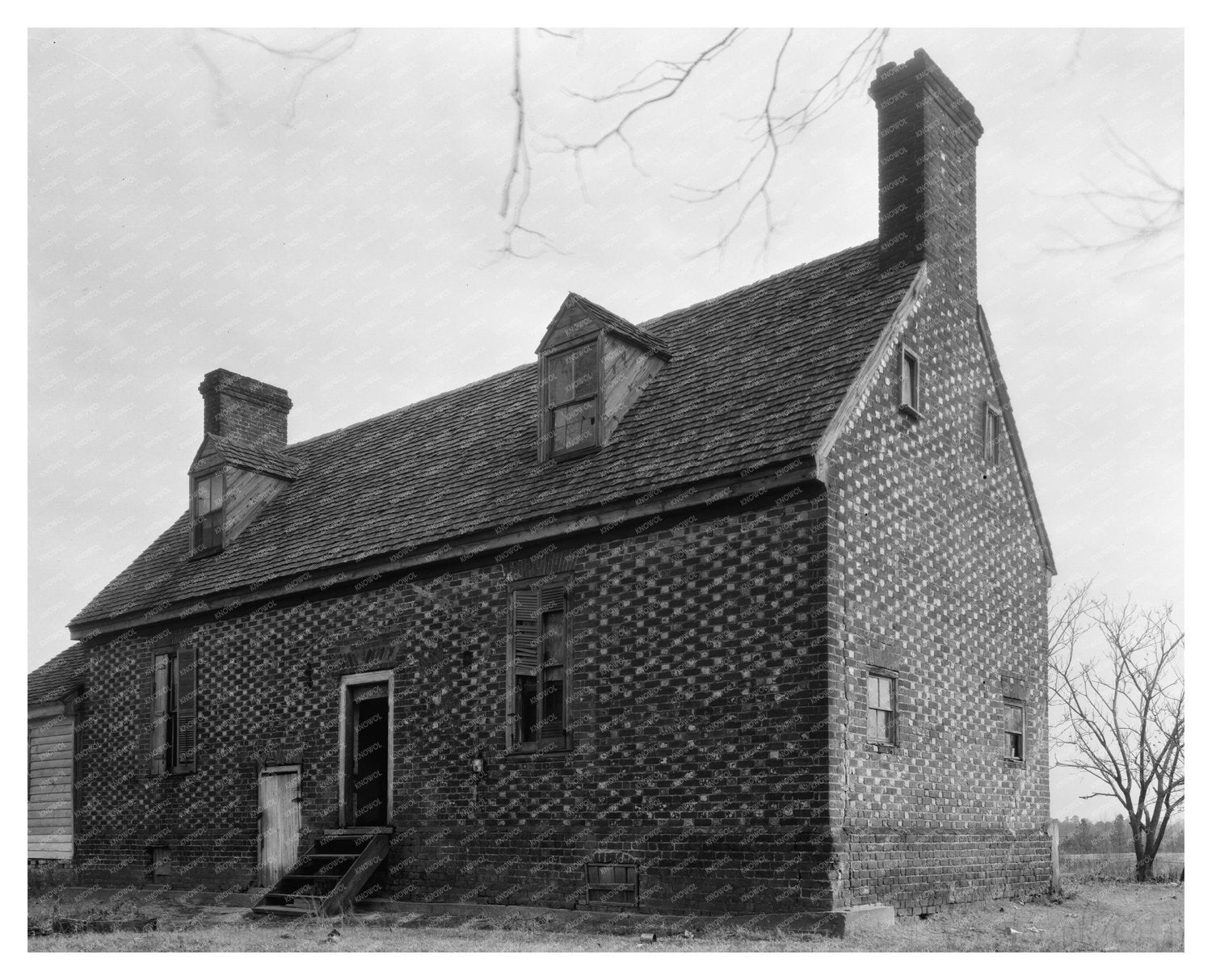 Newton, VA Vintage Architecture Photo, Early 20th Century