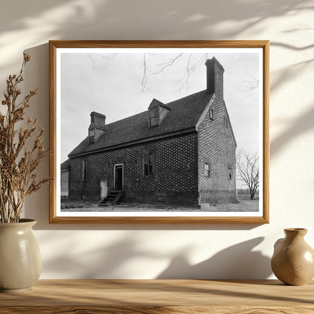 Newton, VA Vintage Architecture Photo, Early 20th Century