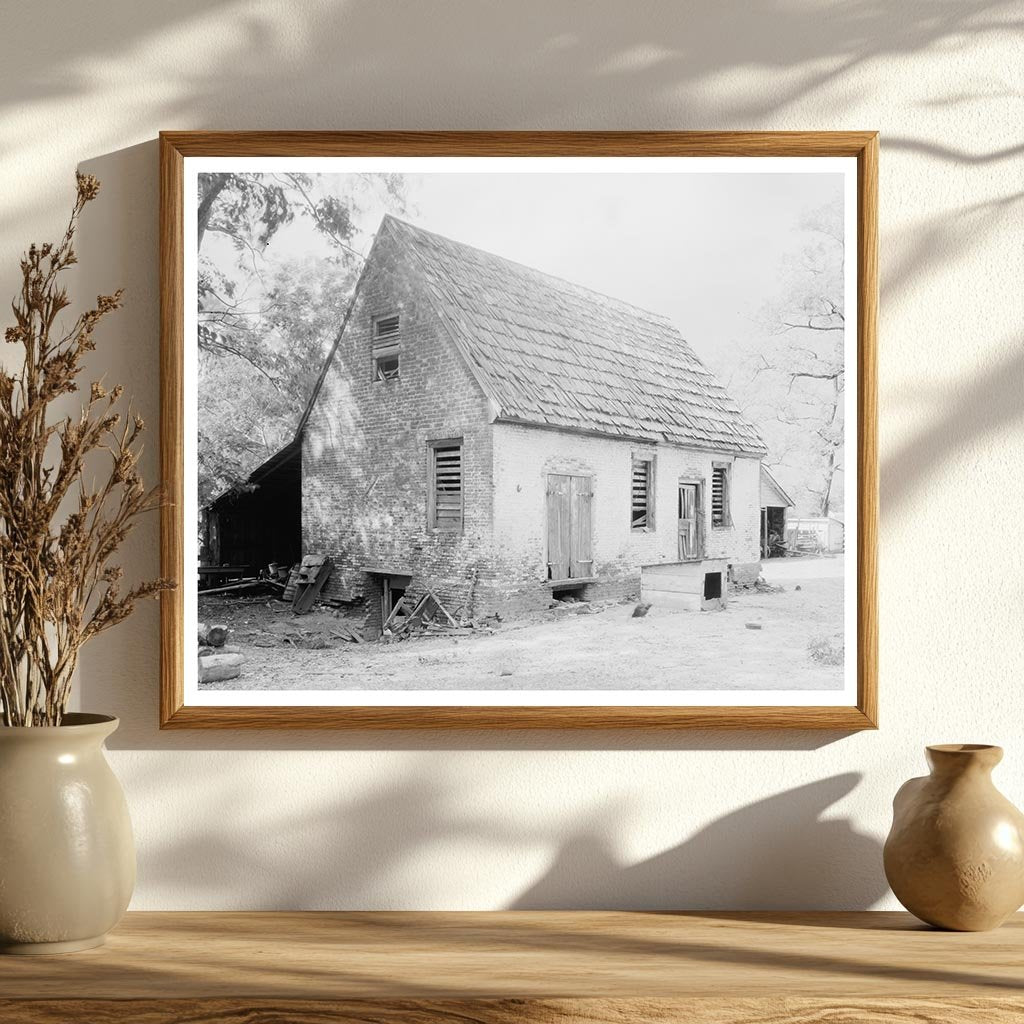 Historic 1722 Structure in Walkerton, VA - 1953 Photo