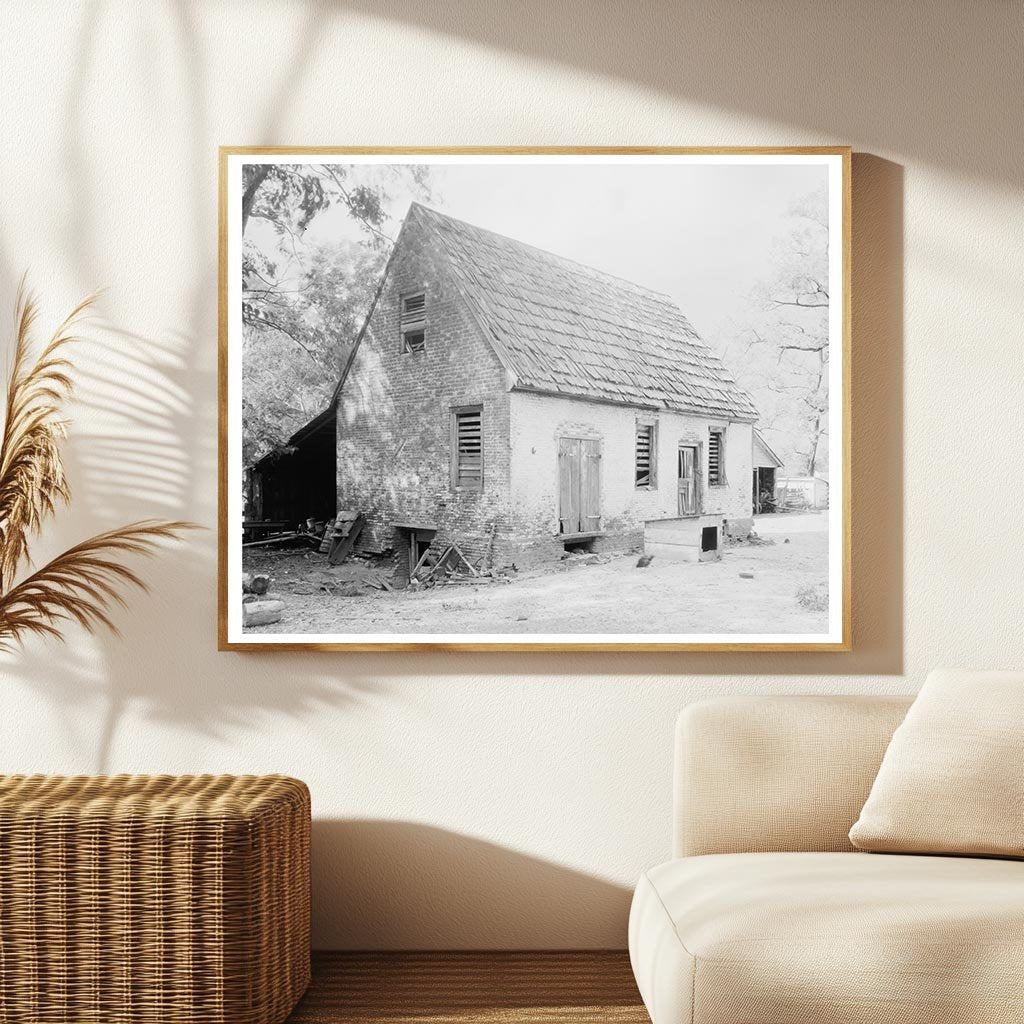 Historic 1722 Structure in Walkerton, VA - 1953 Photo