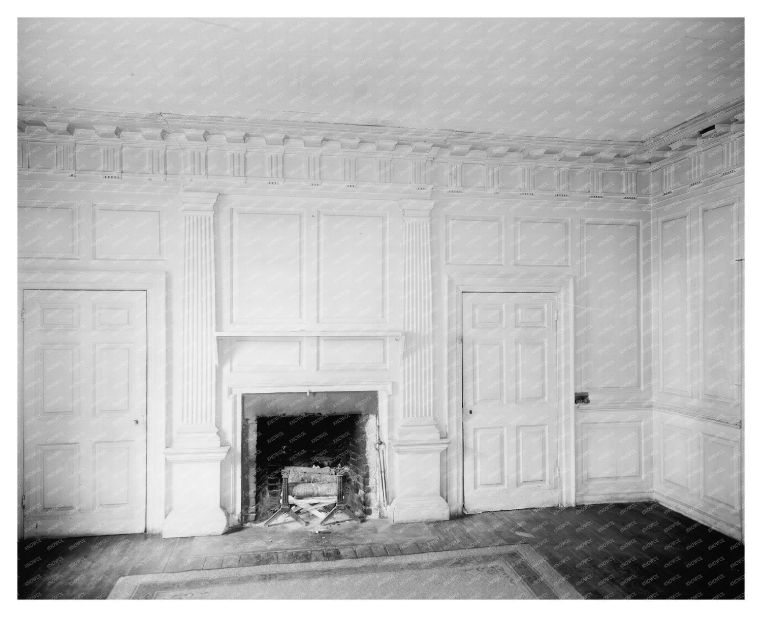 1722 Walkerton VA Architecture Photo - Library of Congress