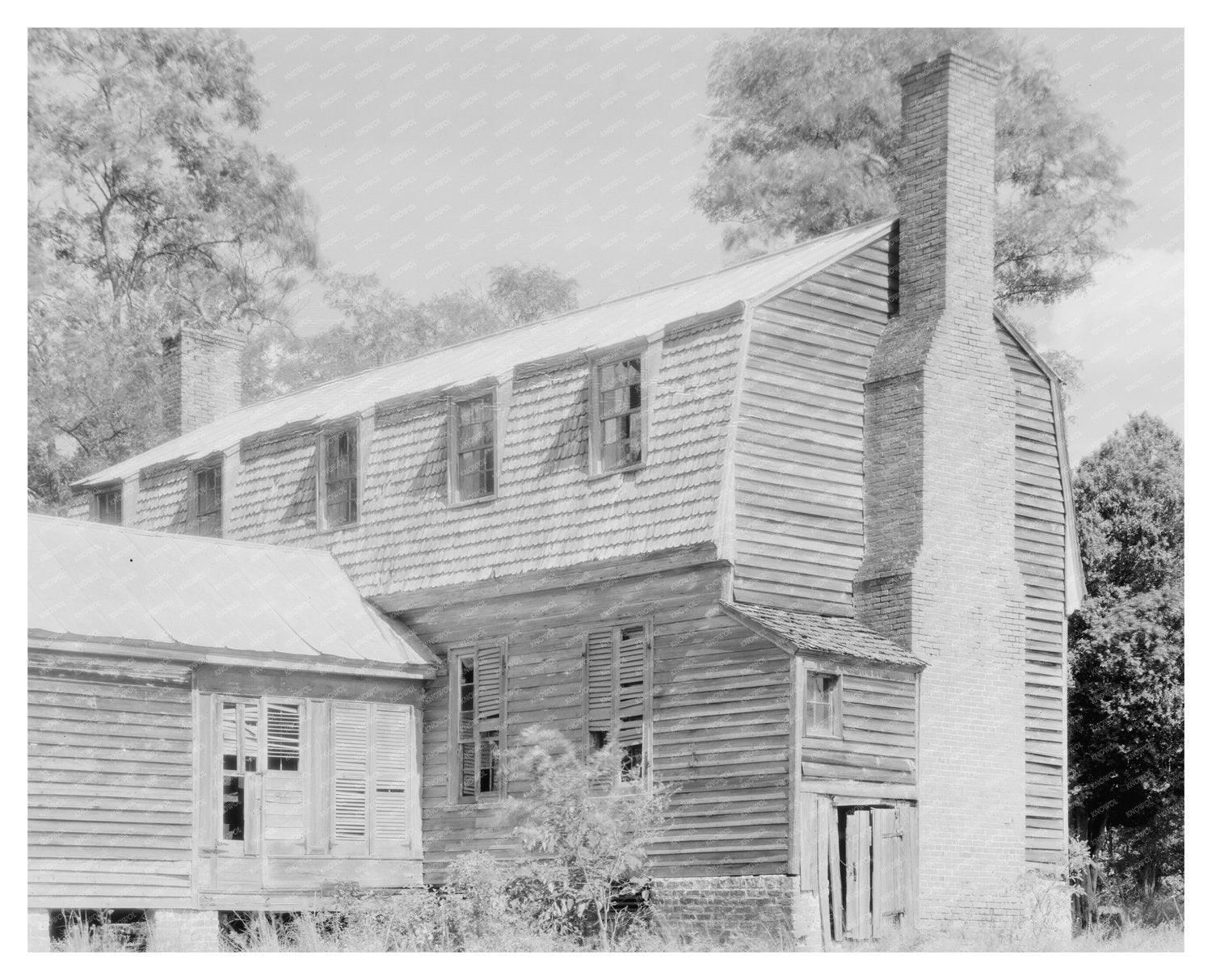 King & Queen County, VA Architecture, Mid-20th Century